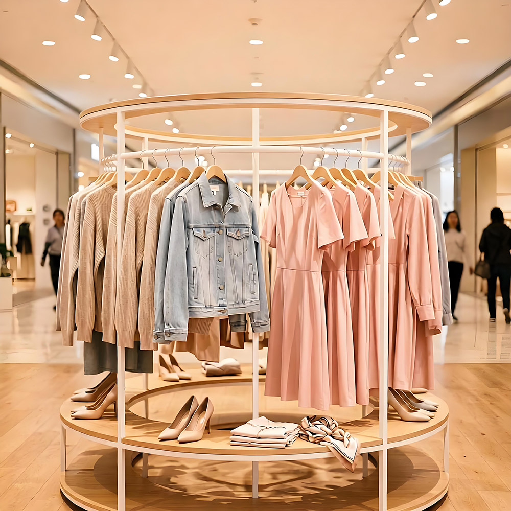 round garment racks (6)