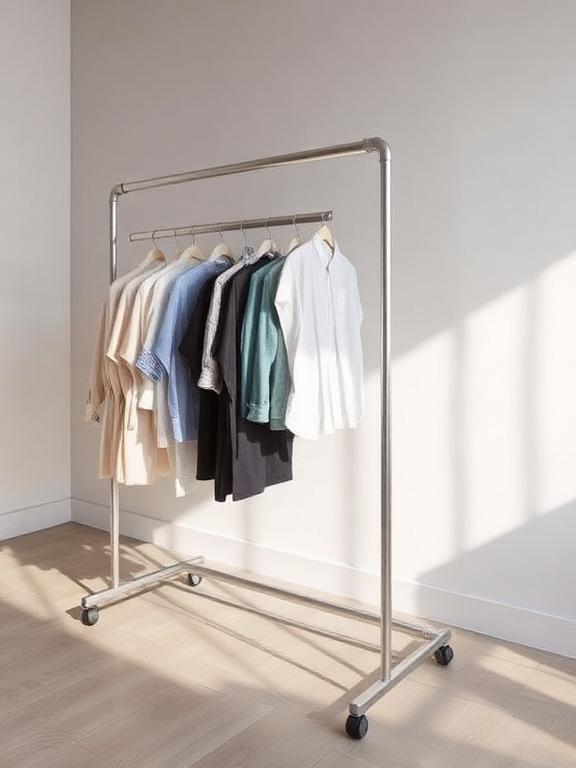 Rolling Clothing Racks (1)