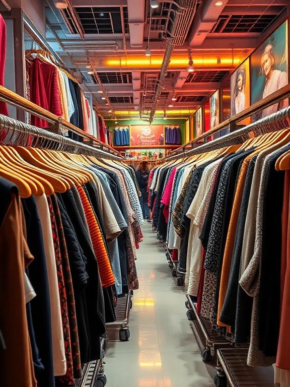 Rolling Clothing Racks (4)