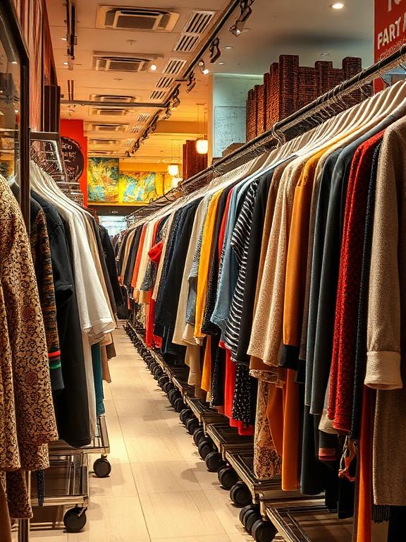 Rolling Clothing Racks (5)
