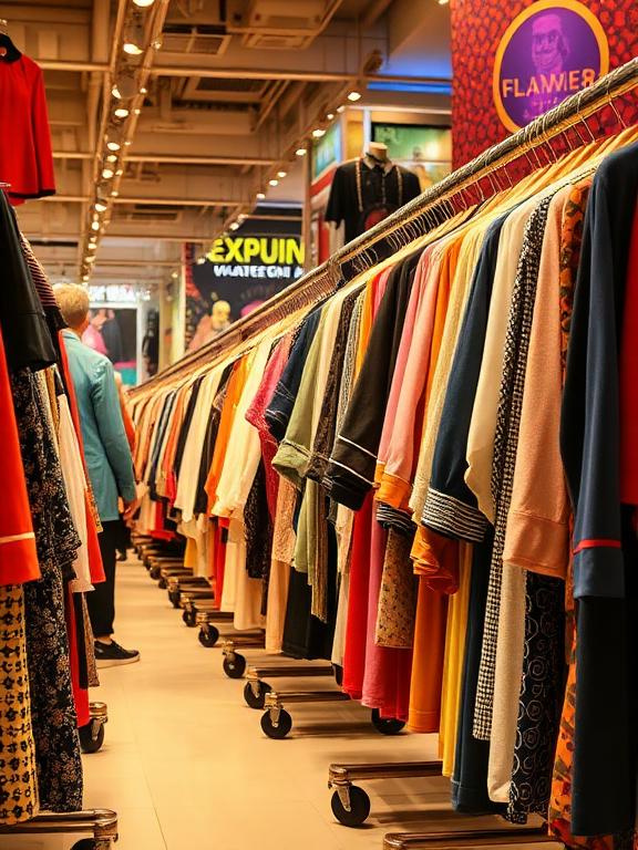 Rolling Clothing Racks (6)