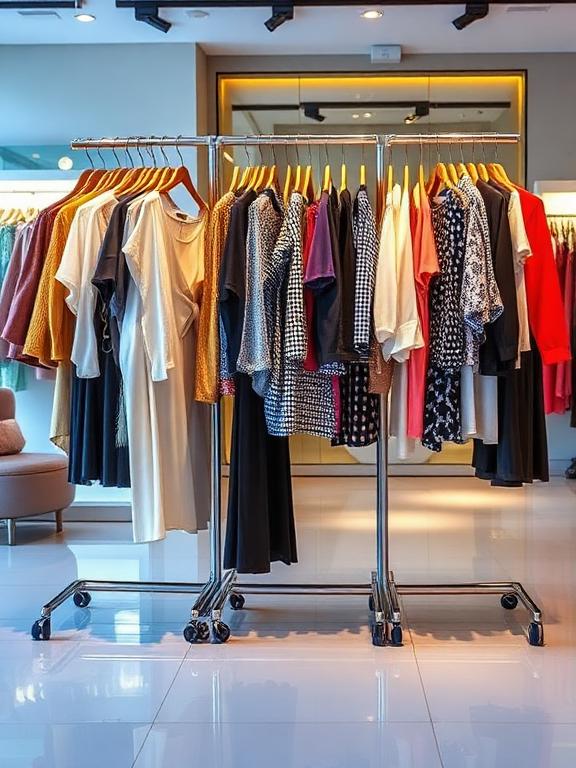Three Way Clothing Racks (1)