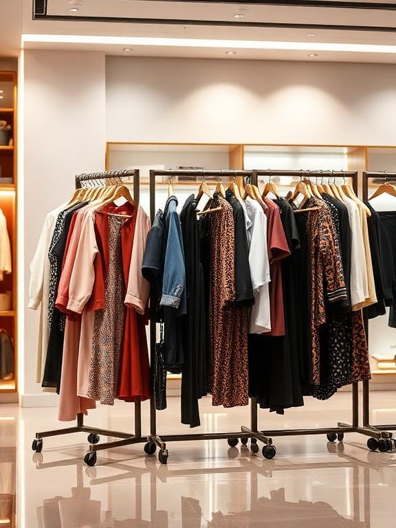 Three Way Clothing Racks (5)